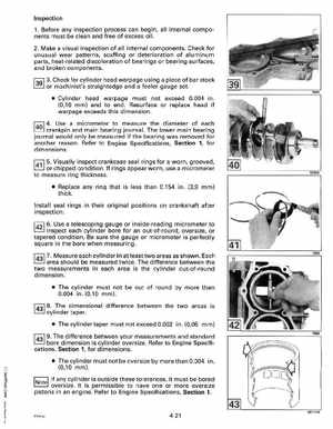1993 Johnson Evinrude "ET" 90 degrees CV Service Manual, P/N 508285, Page 140