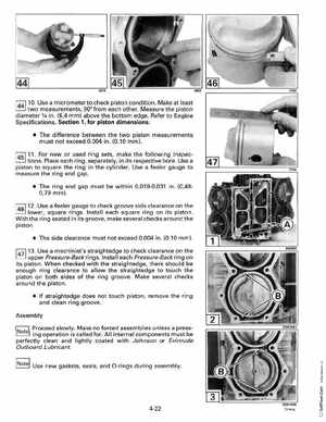 1993 Johnson Evinrude "ET" 90 degrees CV Service Manual, P/N 508285, Page 141
