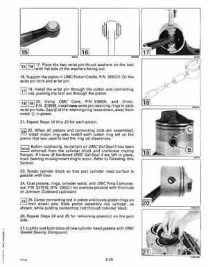 1993 Johnson Evinrude "ET" 90 degrees CV Service Manual, P/N 508285, Page 144
