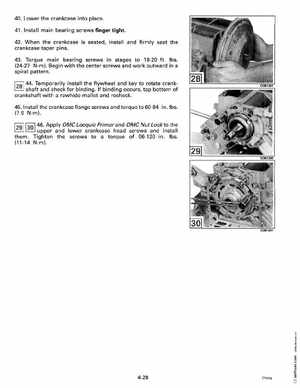 1993 Johnson Evinrude "ET" 90 degrees CV Service Manual, P/N 508285, Page 147