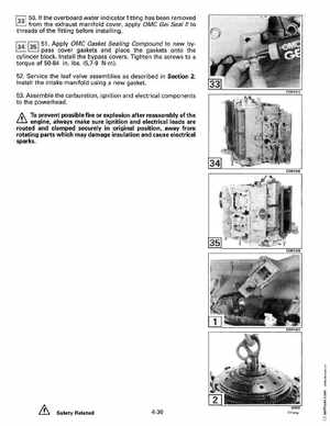 1993 Johnson Evinrude "ET" 90 degrees CV Service Manual, P/N 508285, Page 149