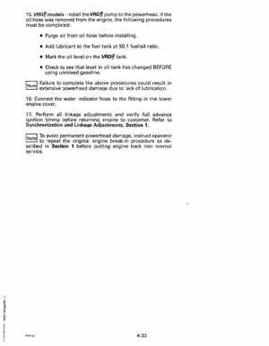 1993 Johnson Evinrude "ET" 90 degrees CV Service Manual, P/N 508285, Page 152