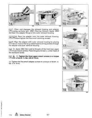1993 Johnson Evinrude "ET" 90 degrees CV Service Manual, P/N 508285, Page 167