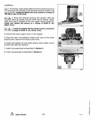 1993 Johnson Evinrude "ET" 90 degrees CV Service Manual, P/N 508285, Page 168