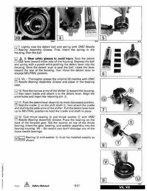 1993 Johnson Evinrude "ET" 90 degrees CV Service Manual, P/N 508285, Page 204