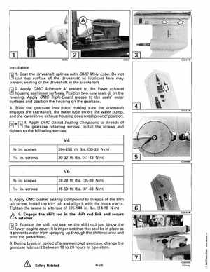 1993 Johnson Evinrude "ET" 90 degrees CV Service Manual, P/N 508285, Page 209