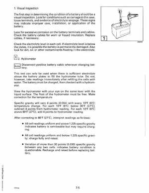 1993 Johnson Evinrude "ET" 90 degrees CV Service Manual, P/N 508285, Page 228