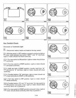 1993 Johnson Evinrude "ET" 90 degrees CV Service Manual, P/N 508285, Page 237