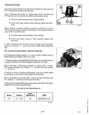 1993 Johnson Evinrude "ET" 90 degrees CV Service Manual, P/N 508285, Page 239