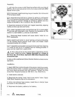1993 Johnson Evinrude "ET" 90 degrees CV Service Manual, P/N 508285, Page 242