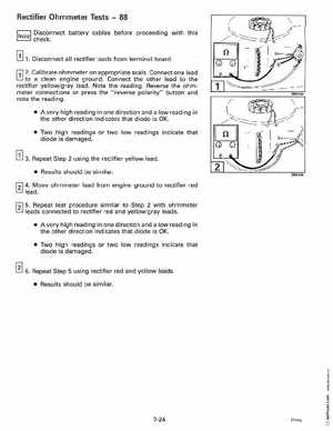 1993 Johnson Evinrude "ET" 90 degrees CV Service Manual, P/N 508285, Page 247