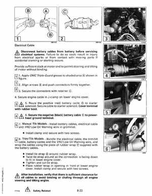 1993 Johnson Evinrude "ET" 90 degrees CV Service Manual, P/N 508285, Page 276