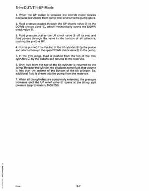 1993 Johnson Evinrude "ET" 90 degrees CV Service Manual, P/N 508285, Page 283