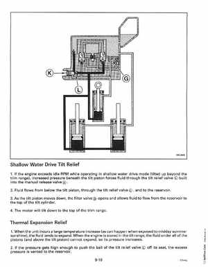 1993 Johnson Evinrude "ET" 90 degrees CV Service Manual, P/N 508285, Page 286