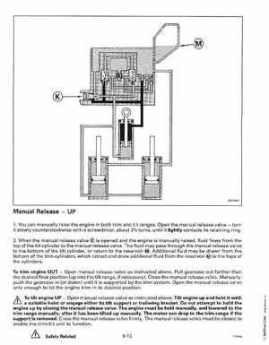 1993 Johnson Evinrude "ET" 90 degrees CV Service Manual, P/N 508285, Page 288
