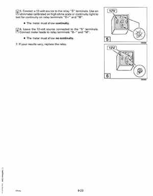 1993 Johnson Evinrude "ET" 90 degrees CV Service Manual, P/N 508285, Page 299