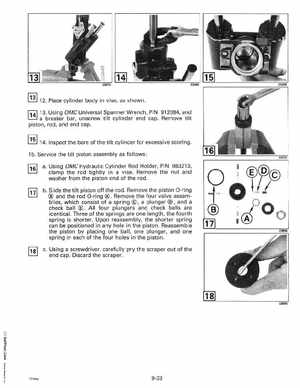 1993 Johnson Evinrude "ET" 90 degrees CV Service Manual, P/N 508285, Page 309