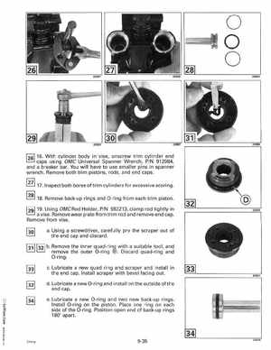 1993 Johnson Evinrude "ET" 90 degrees CV Service Manual, P/N 508285, Page 311