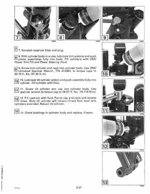 1993 Johnson Evinrude "ET" 90 degrees CV Service Manual, P/N 508285, Page 313