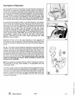 1993 Johnson Evinrude "ET" 90 degrees CV Service Manual, P/N 508285, Page 318