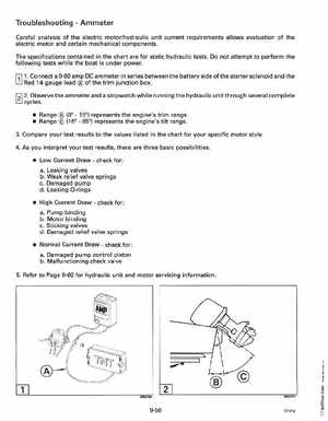 1993 Johnson Evinrude "ET" 90 degrees CV Service Manual, P/N 508285, Page 326