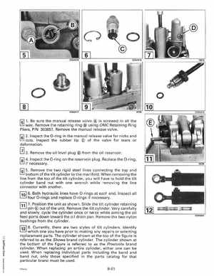 1993 Johnson Evinrude "ET" 90 degrees CV Service Manual, P/N 508285, Page 337
