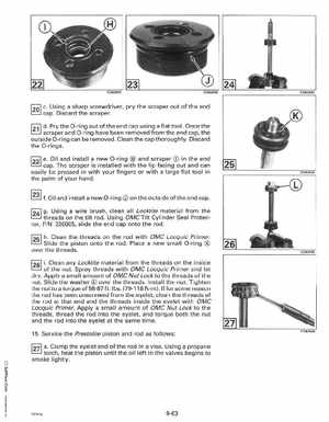 1993 Johnson Evinrude "ET" 90 degrees CV Service Manual, P/N 508285, Page 339