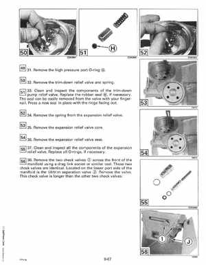 1993 Johnson Evinrude "ET" 90 degrees CV Service Manual, P/N 508285, Page 343