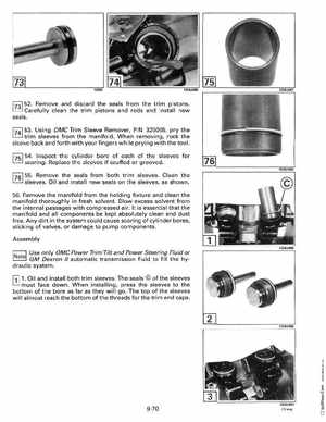 1993 Johnson Evinrude "ET" 90 degrees CV Service Manual, P/N 508285, Page 346