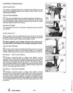 1993 Johnson Evinrude "ET" Electric Outboards Service Manual, P/N 508280, Page 24