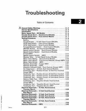 1993 Johnson Evinrude "ET" Electric Outboards Service Manual, P/N 508280, Page 27
