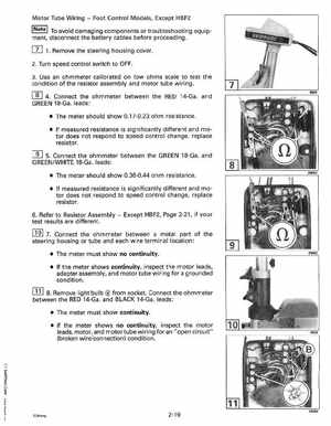 1993 Johnson Evinrude "ET" Electric Outboards Service Manual, P/N 508280, Page 45