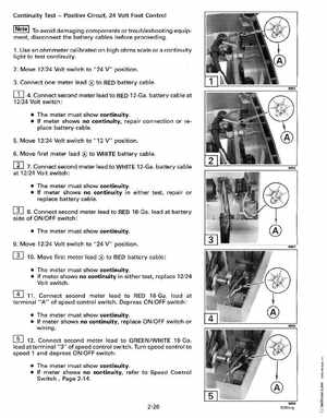 1993 Johnson Evinrude "ET" Electric Outboards Service Manual, P/N 508280, Page 52