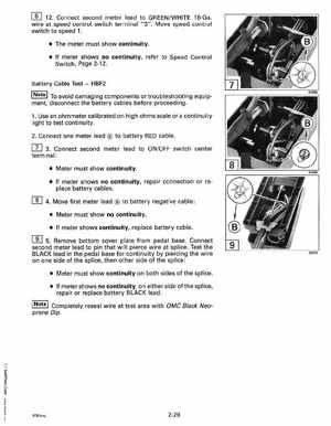 1993 Johnson Evinrude "ET" Electric Outboards Service Manual, P/N 508280, Page 55