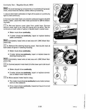 1993 Johnson Evinrude "ET" Electric Outboards Service Manual, P/N 508280, Page 58