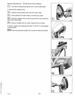 1993 Johnson Evinrude "ET" Electric Outboards Service Manual, P/N 508280, Page 70