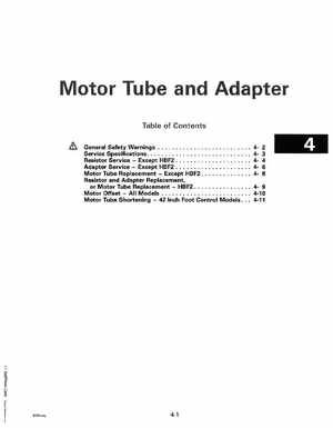 1993 Johnson Evinrude "ET" Electric Outboards Service Manual, P/N 508280, Page 93