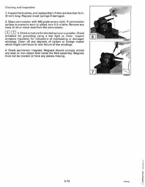 1993 Johnson Evinrude "ET" Electric Outboards Service Manual, P/N 508280, Page 113