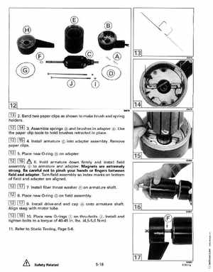 1993 Johnson Evinrude "ET" Electric Outboards Service Manual, P/N 508280, Page 121
