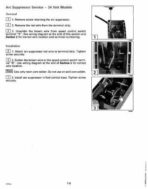 1993 Johnson Evinrude "ET" Electric Outboards Service Manual, P/N 508280, Page 140