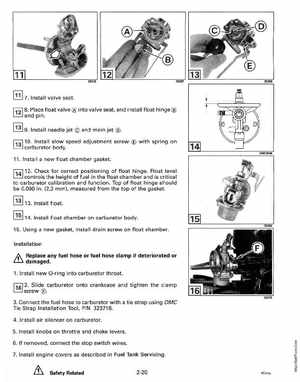 1994 Johnson/Evinrude "ER" 2 thru 8 outboards Service Manual, Page 76