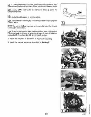 1994 Johnson/Evinrude "ER" 2 thru 8 outboards Service Manual, Page 125