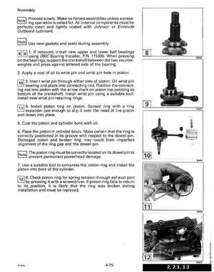 1994 Johnson/Evinrude "ER" 2 thru 8 outboards Service Manual, Page 152