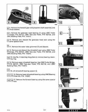 1994 Johnson/Evinrude "ER" 2 thru 8 outboards Service Manual, Page 205
