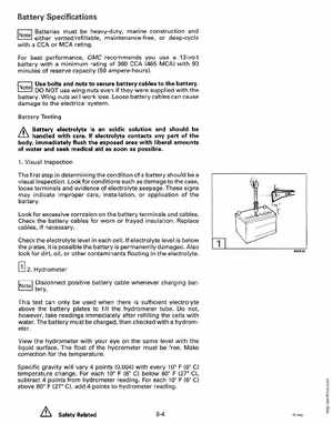 1994 Johnson/Evinrude "ER" 2 thru 8 outboards Service Manual, Page 249