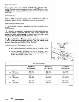 1994 Johnson Evinrude "ER" 60 LV 150, 150C, 175 Service Manual, P/N 500611, Page 19