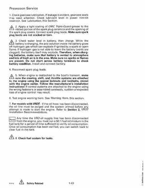 1994 Johnson Evinrude "ER" 60 LV 150, 150C, 175 Service Manual, P/N 500611, Page 29