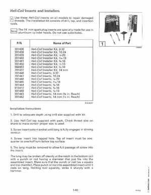 1994 Johnson Evinrude "ER" 60 LV 150, 150C, 175 Service Manual, P/N 500611, Page 46