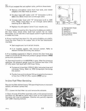 1994 Johnson Evinrude "ER" 60 LV 150, 150C, 175 Service Manual, P/N 500611, Page 55