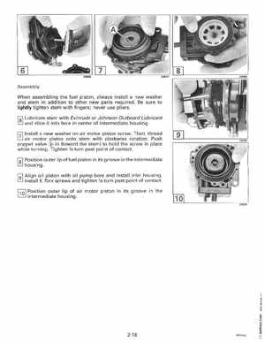 1994 Johnson Evinrude "ER" 60 LV 150, 150C, 175 Service Manual, P/N 500611, Page 64